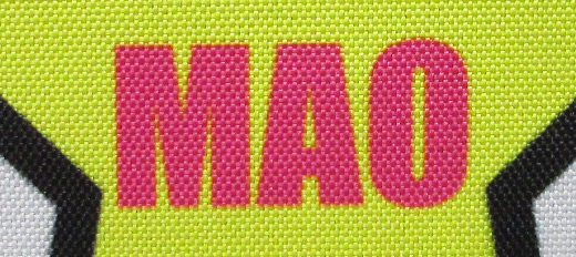 昇華プリント個人名