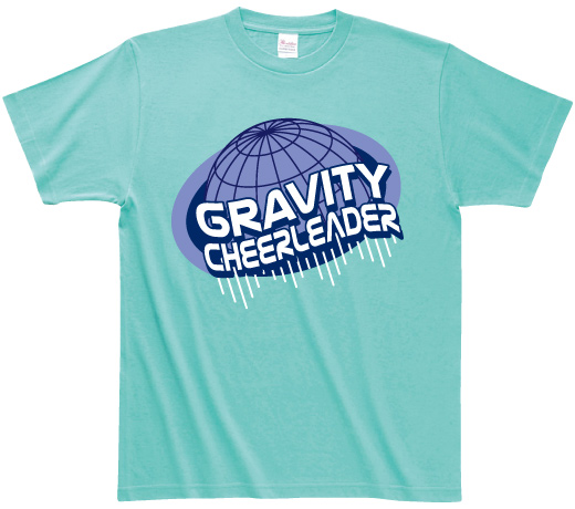 Tシャツ・全胸2色プリント例