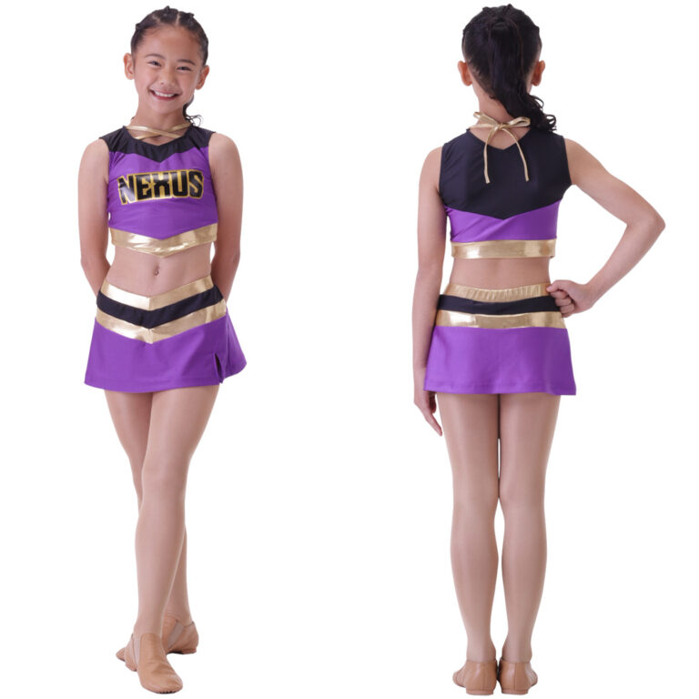 L-TOP-26 / L-SK-13（Mメタリック生地使用）｜POMCHEダンスウェア