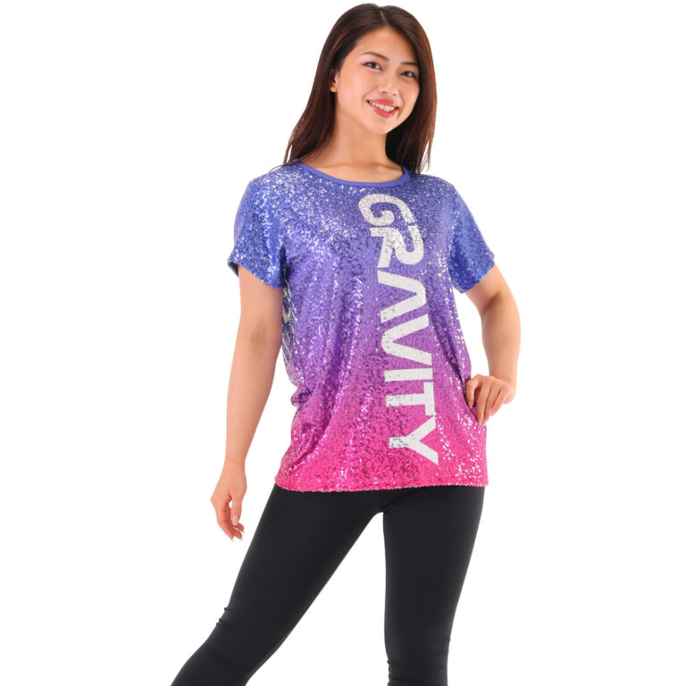 ラウンドネックTシャツ（スパンコールTシャツ）｜昇華プリントウェア