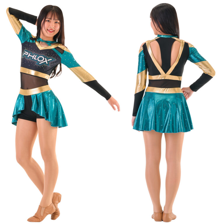 PYLTOP-160b / PYLSK-233｜昇華プリント＆ファブリックマークダンスウェア