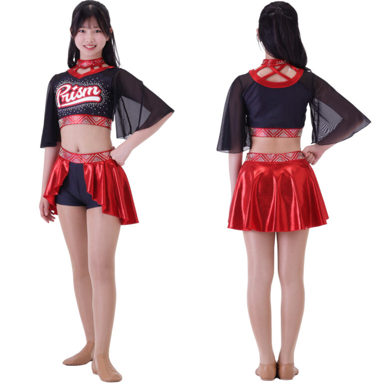 PYLTOP-375 / PYLSK-233｜昇華プリント＆ファブリックマークダンスウェア