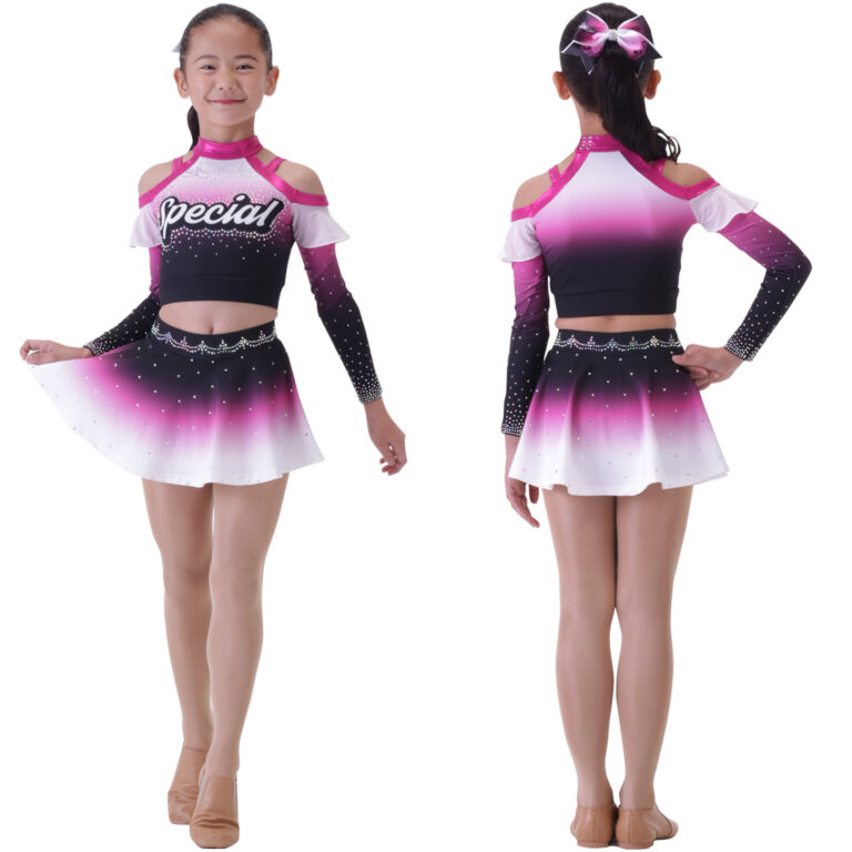 PYLTOP-377 / PYLSK-286｜昇華プリント＆ファブリックマークダンスウェア