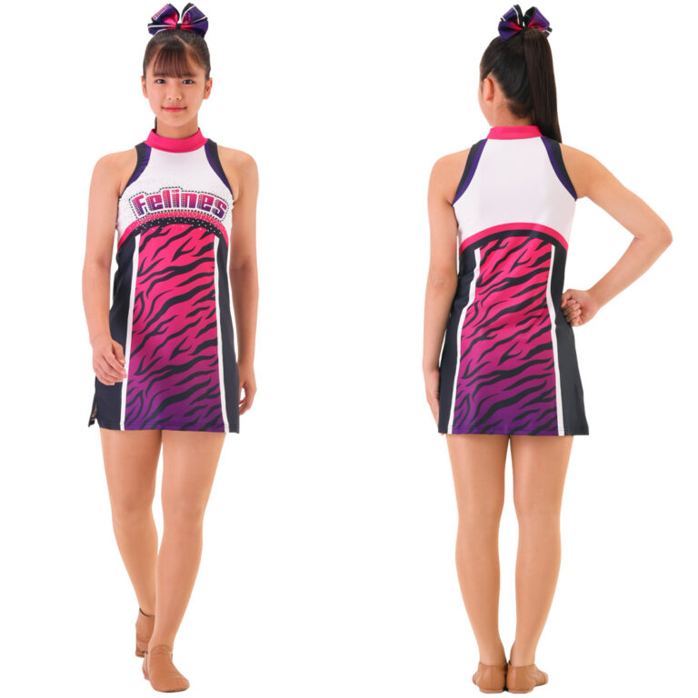 ワンピースPYLTOP-51｜昇華プリント＆ファブリックマークダンスウェア