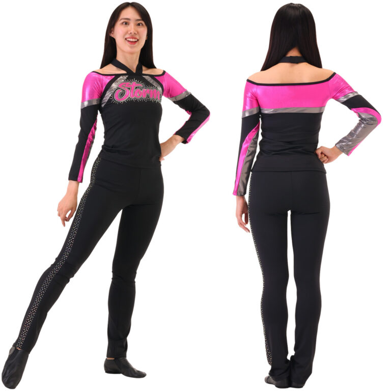 UNLTOP-218B / UNLSK-382A｜昇華プリント＆ファブリックマークダンスウェア